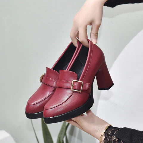 Rosalie - Wodoodporne buty na obcasie