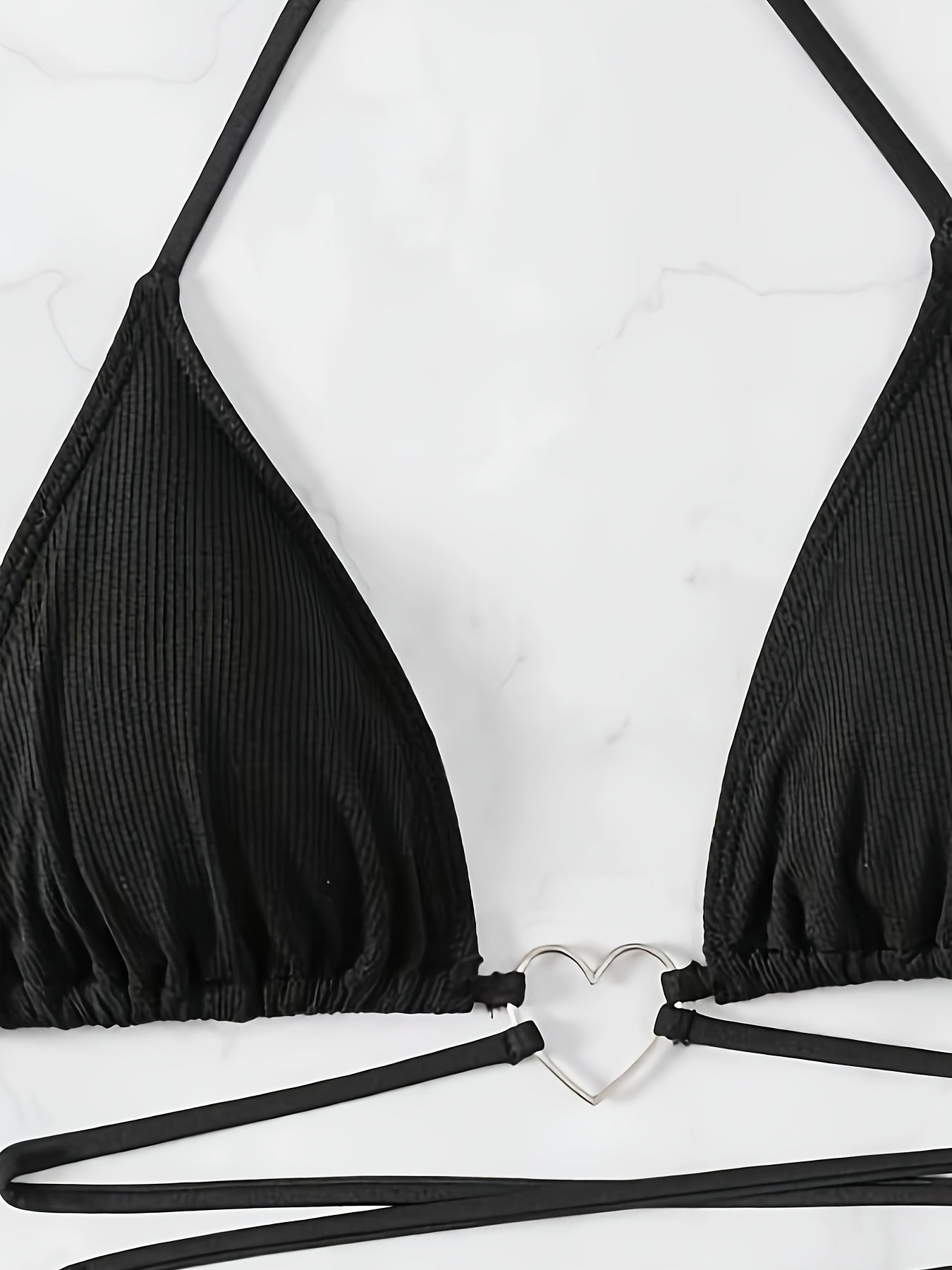 Oktawia | Bikini Z Sercami I Paskami