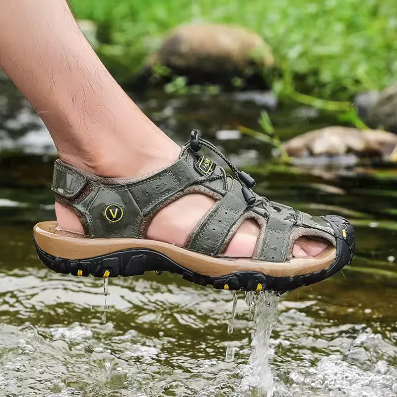 OrthoBreeze™ | Letnie sandały z ortopedycznym komfortem dla mężczyzn