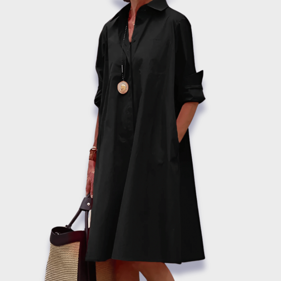 Bettina | Elegancka i swobodna sukienka polo