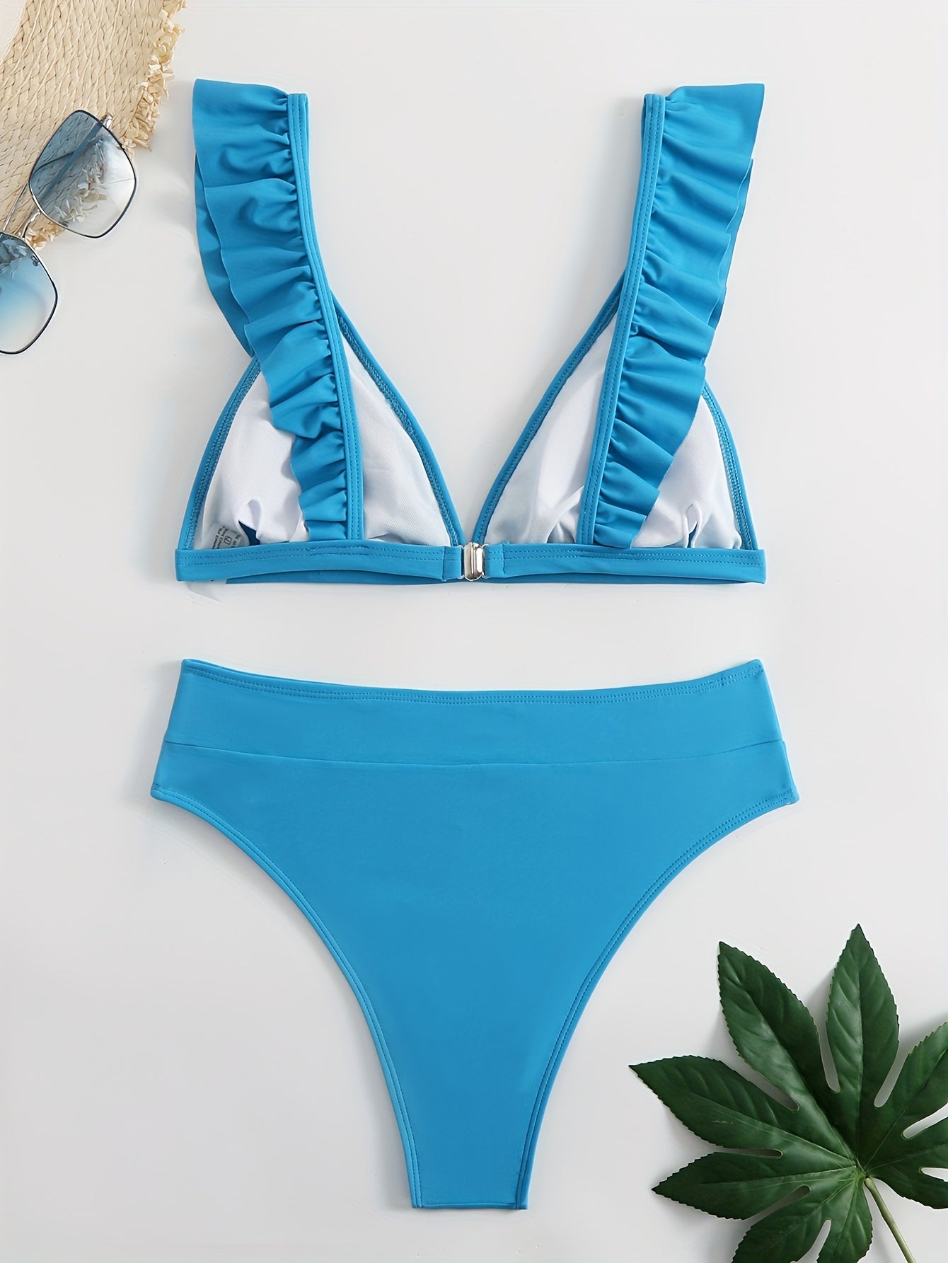 Jagoda | Bikini Z Falbanką I Wysokim Stanem