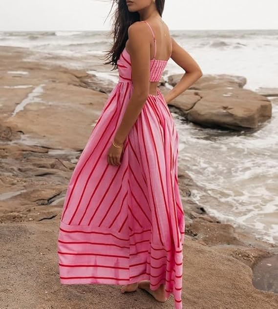 Rosa™ | Sukienka Maxi w Stylu Zachodu Słońca