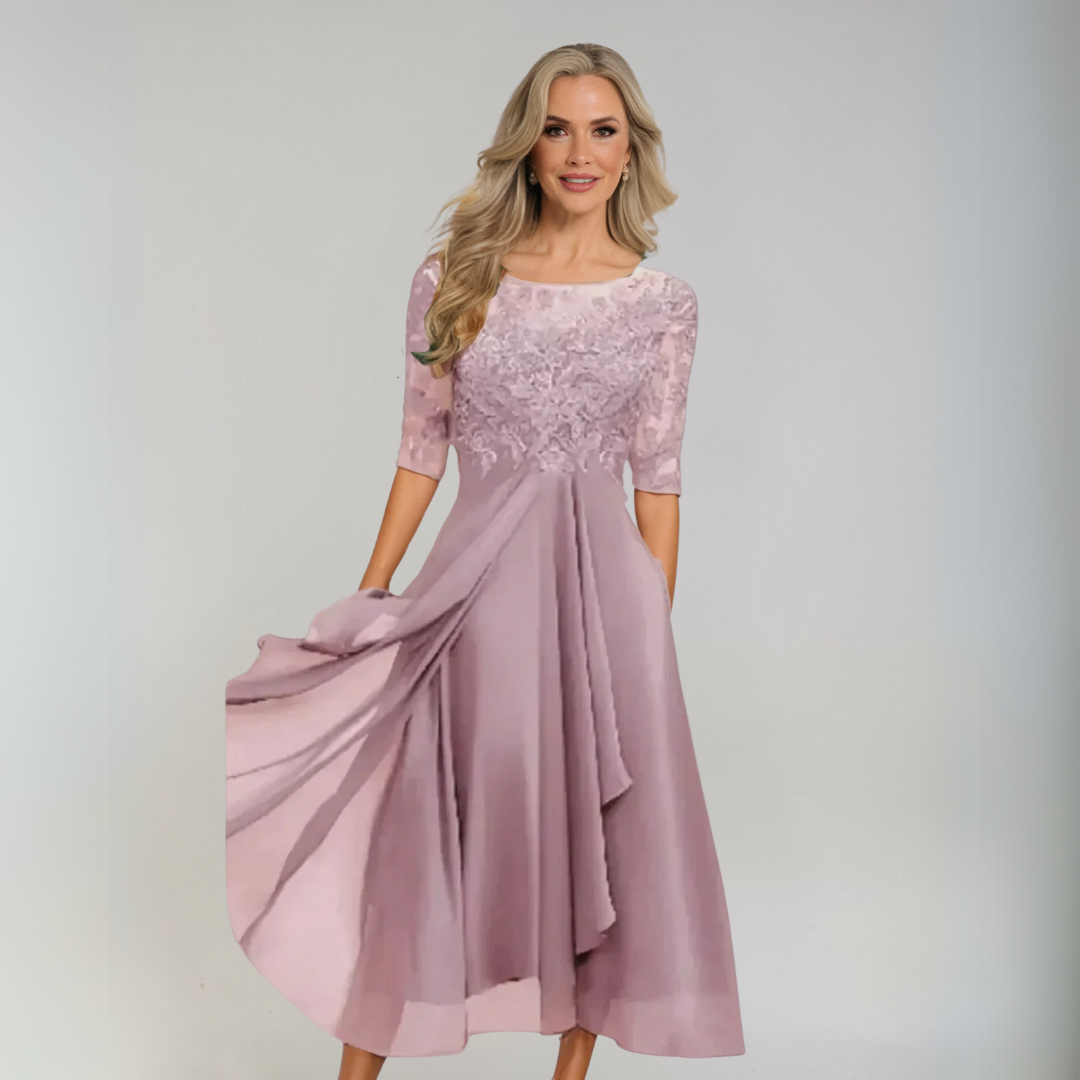 Teresa™ | Elegancka sukienka koronkowa