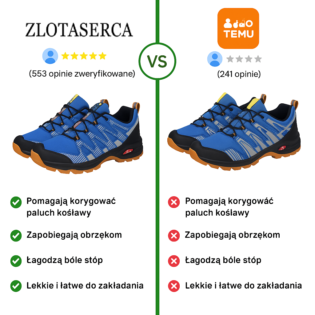 OrthoTrailPro™ - Buty trekkingowe z komfortem ortopedycznym