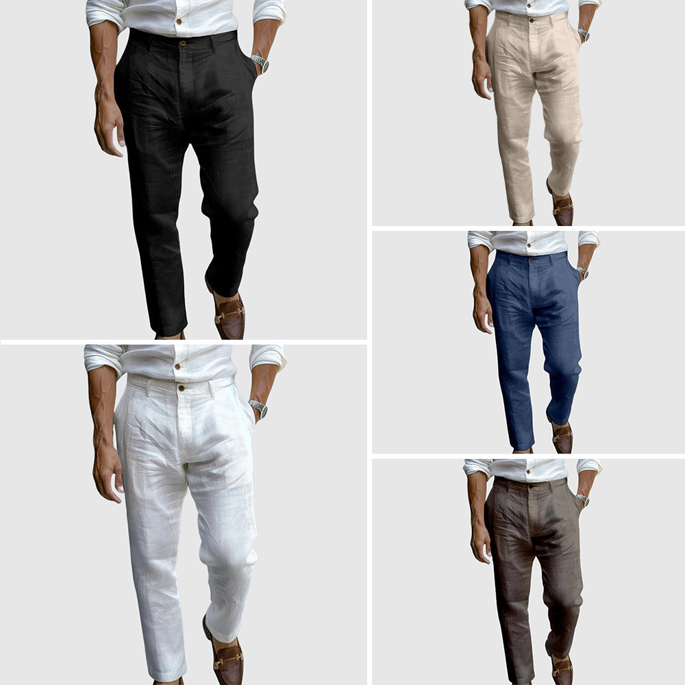 Gniewomir™ | Eleganckie Linen Spodnie