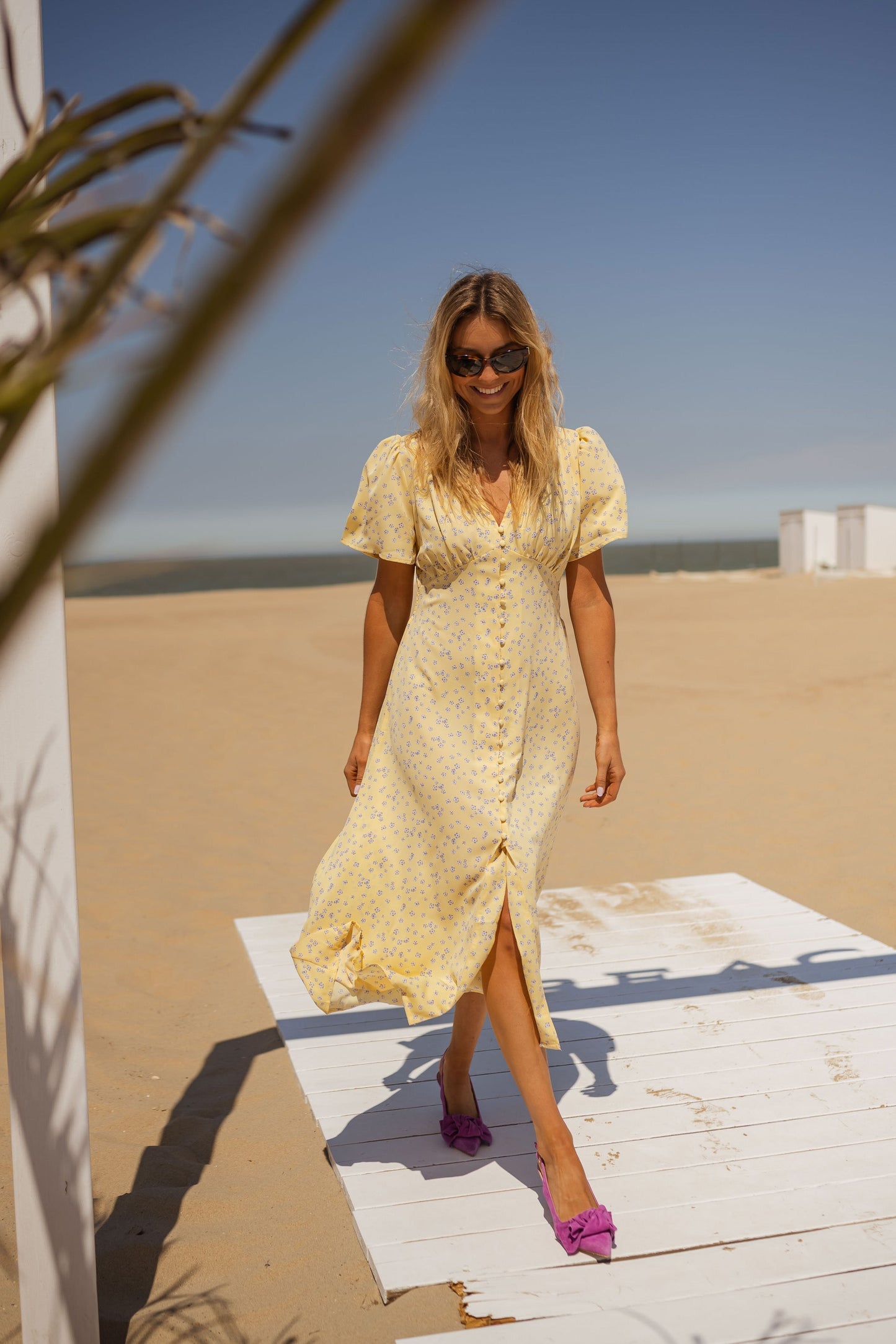 Diana™ | Kwiatowa Sukienka Letnia Midi