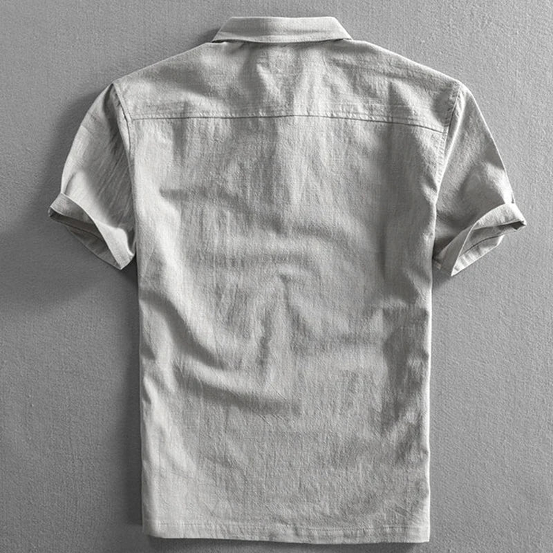 Tomasz | Lniana Koszulka Polo