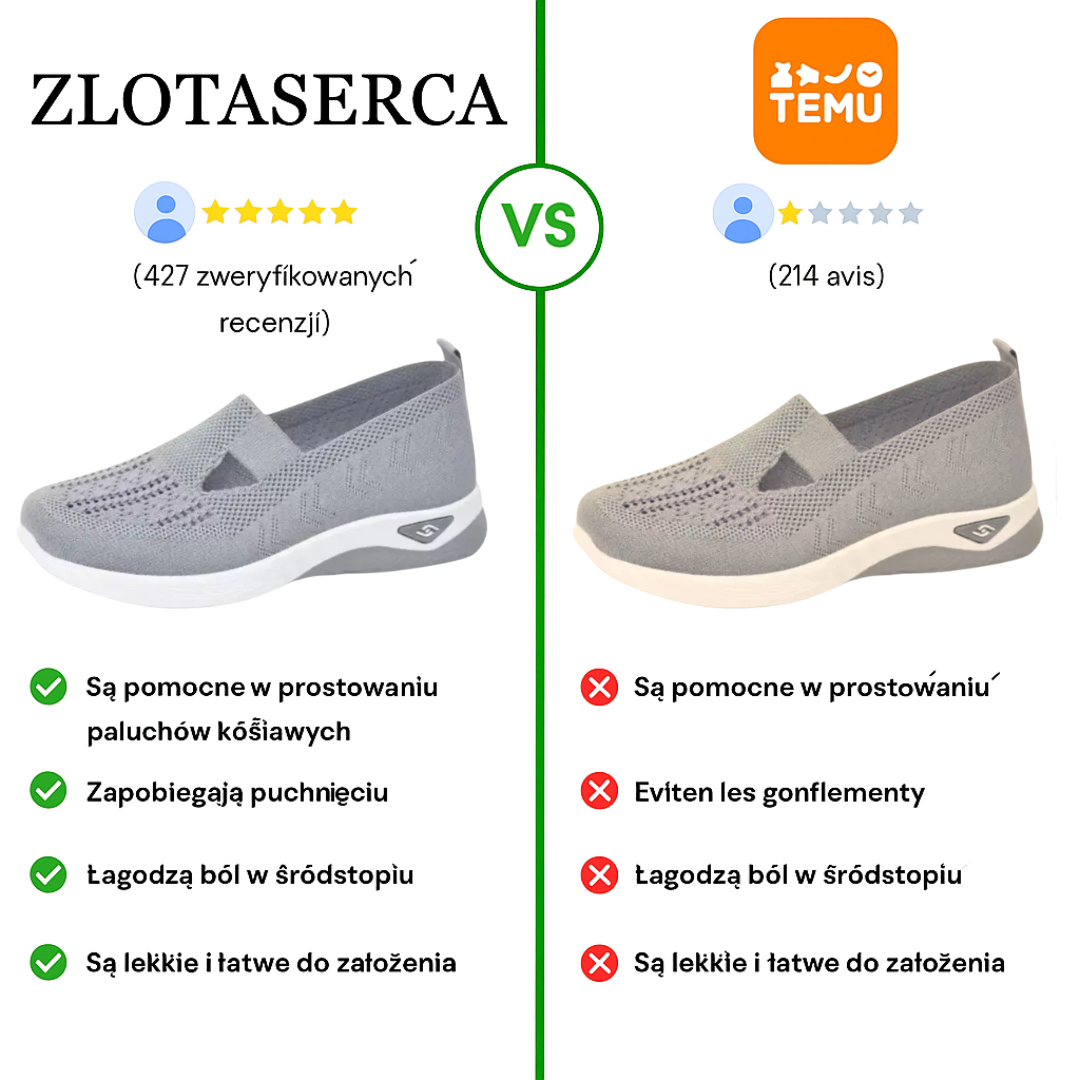 ErgoStepia™ - Koszyki z ortopedycznym komfortem dla kobiet