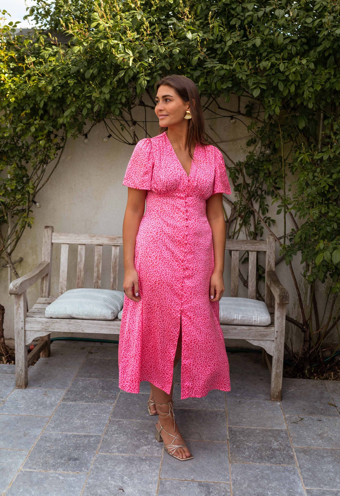 Rosanna™ | Sukienka Midi w Lwy