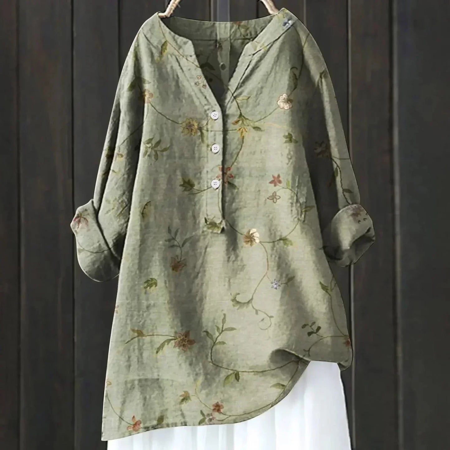 ZARA™ - BLUZKA CHIC Z KWIATOWYMI AKCENTAMI
