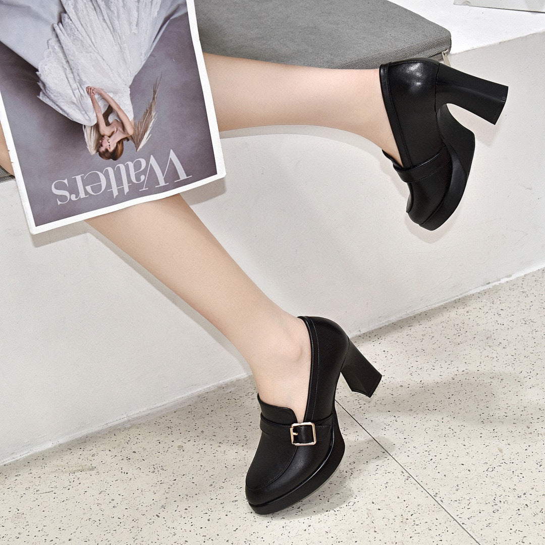 Rosalie - Wodoodporne buty na obcasie