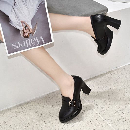 Rosalie - Wodoodporne buty na obcasie