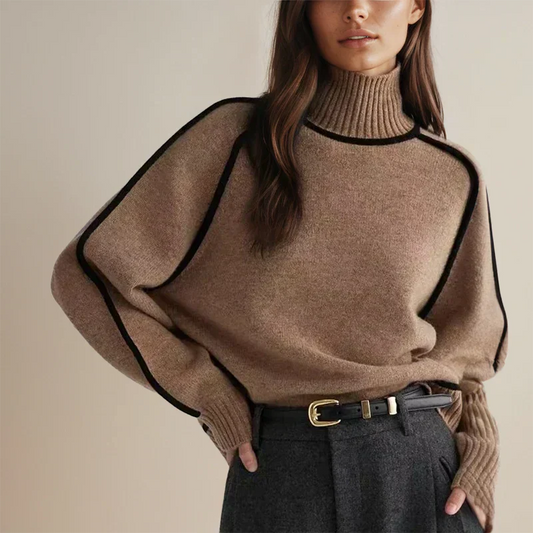 Amanda™ | Stylowy sweter z golfem