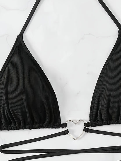 Oktawia | Bikini Z Sercami I Paskami