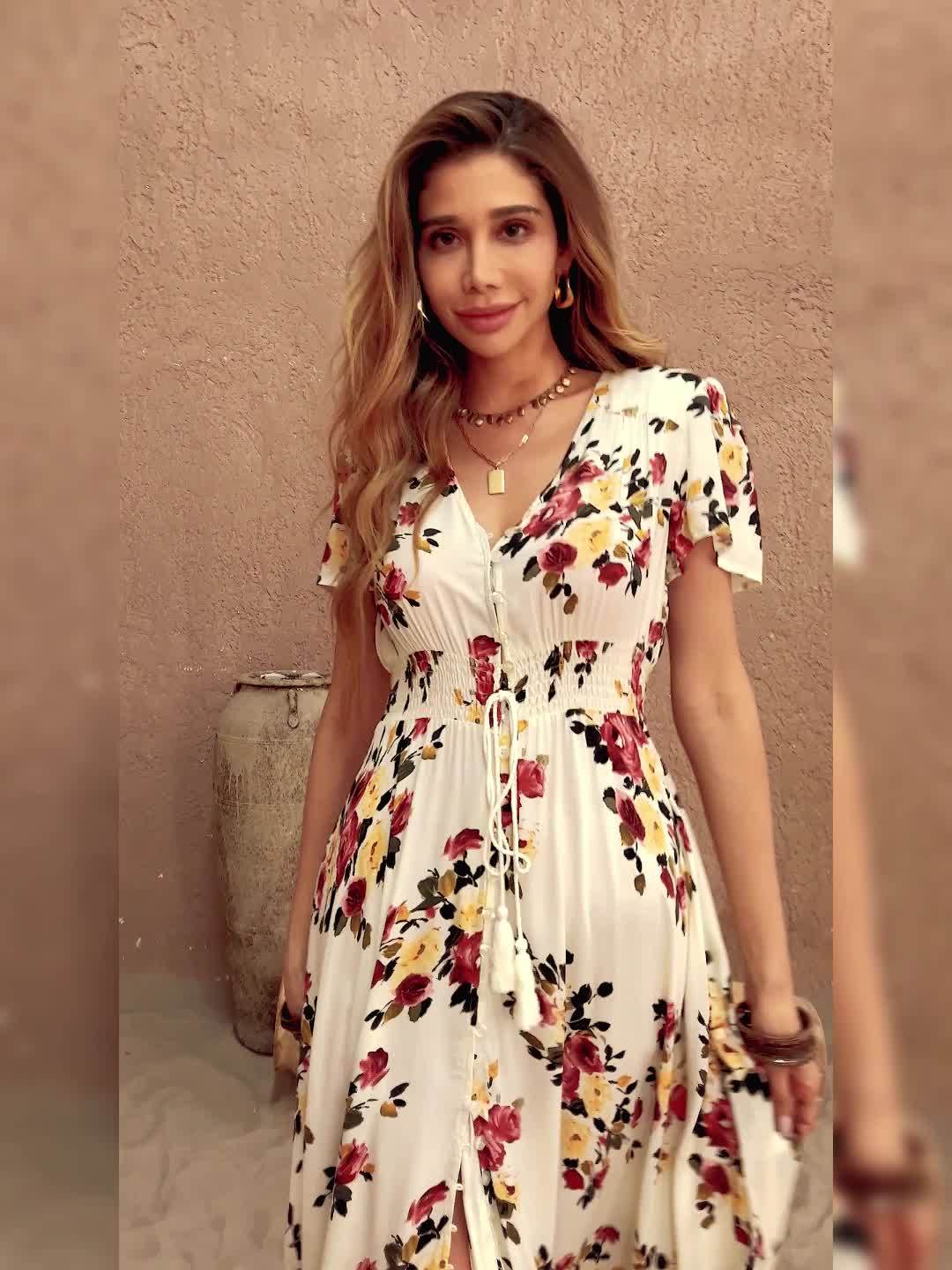 Clara™ | Boho Maxi Dress