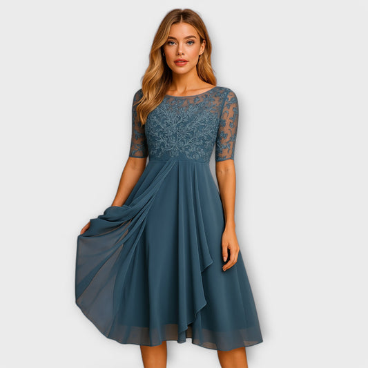 Élodie™ | Elegancka sukienka dla gości weselnych