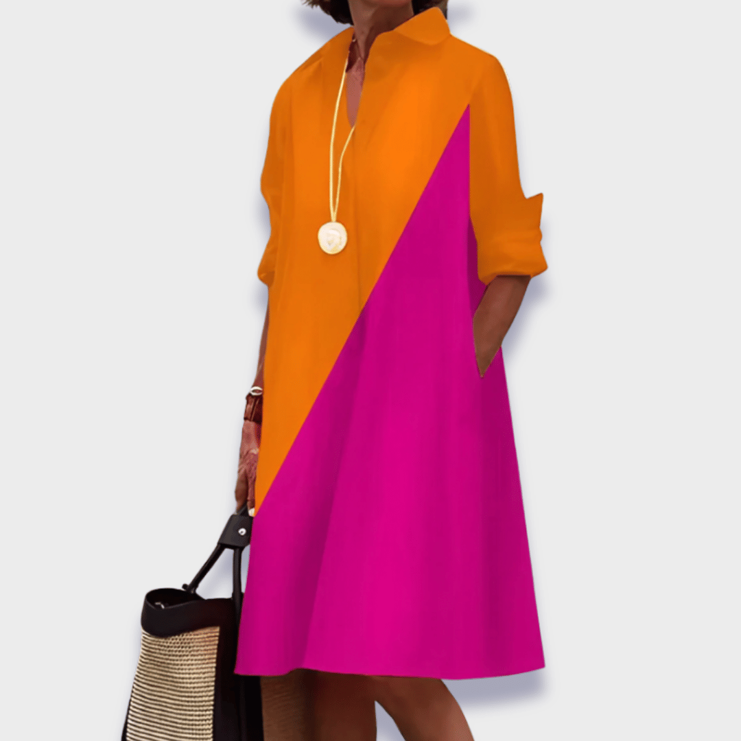 Bettina | Elegancka i swobodna sukienka polo