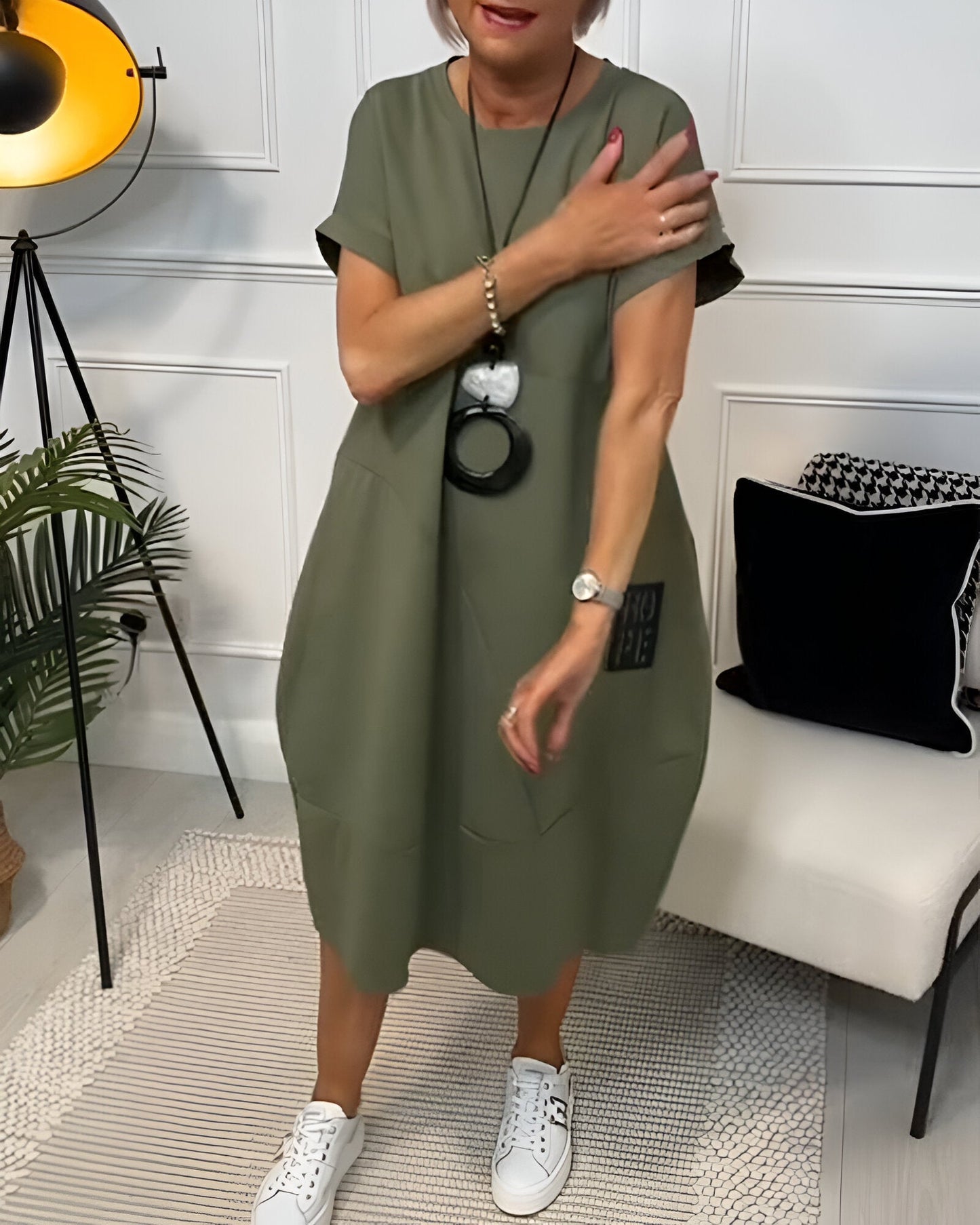 Sarah | Wygodna sukienka z kapturem