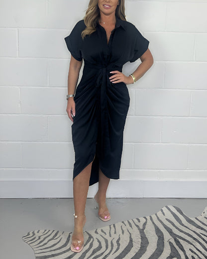 Catherine | Elegancka plisowana sukienka