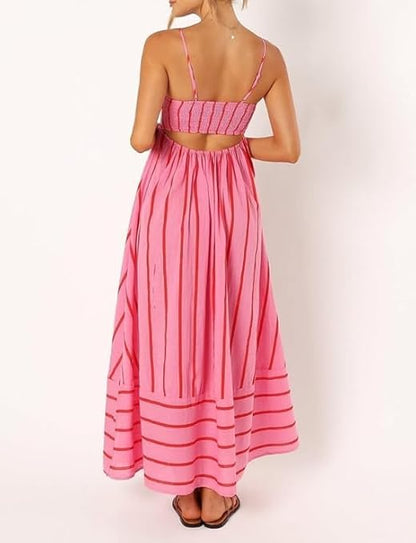 Rosa™ | Sukienka Maxi w Stylu Zachodu Słońca