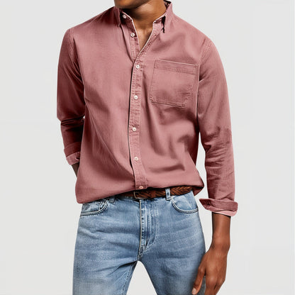 Dawid™ | Elegancka Casualowa Koszula Z Bawełny