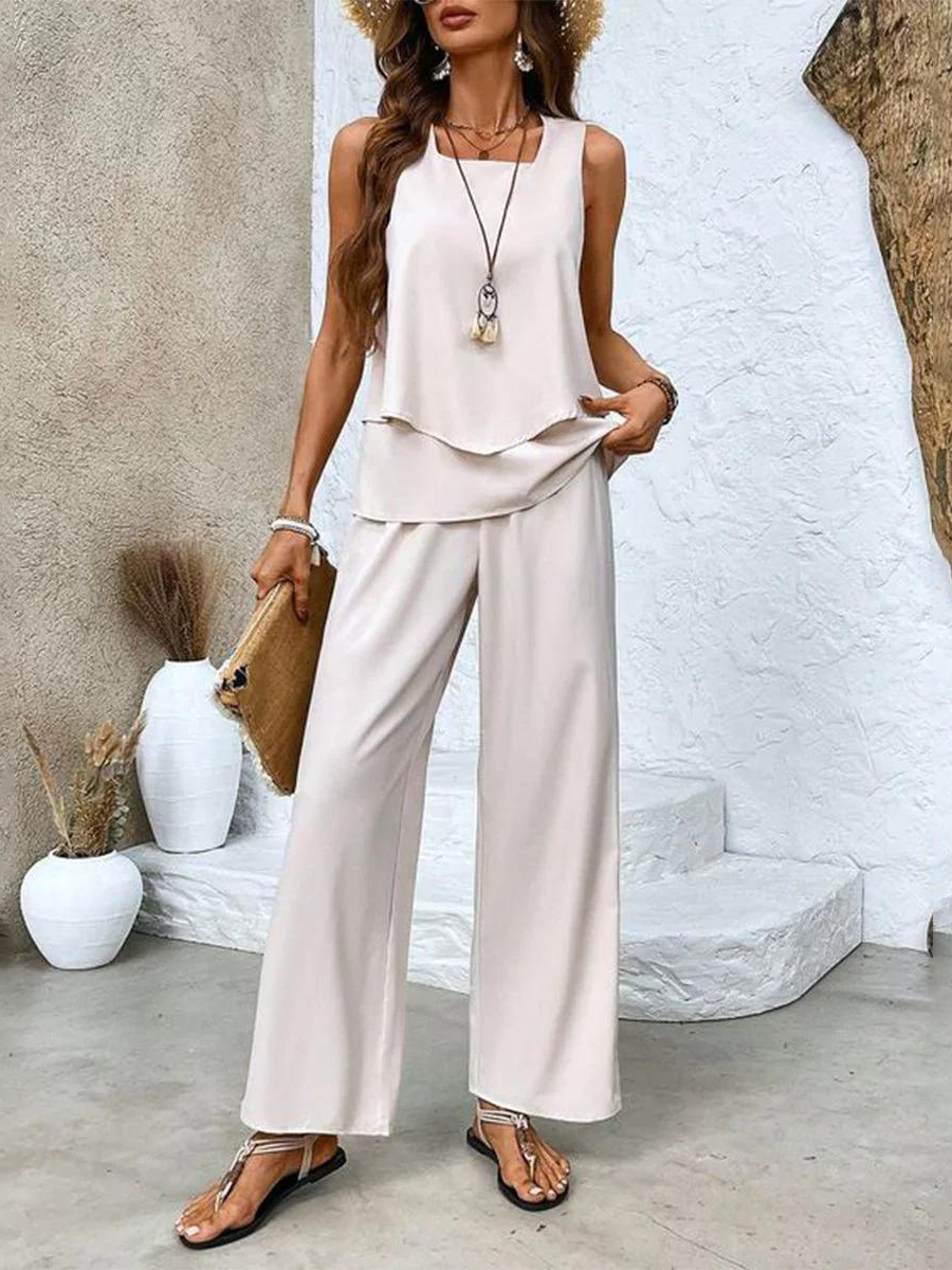 Nora™ - Elegancki letni zestaw 2-częściowy