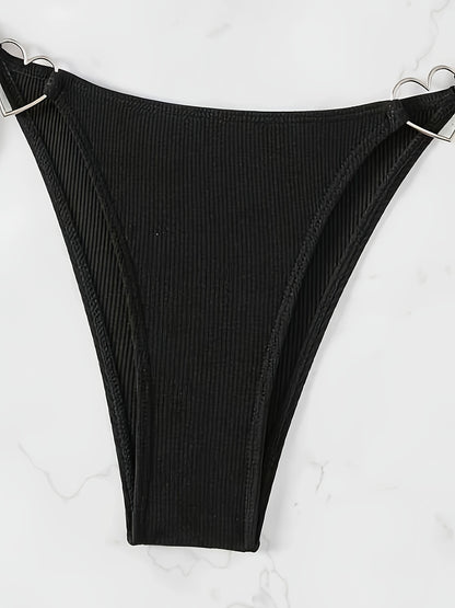 Oktawia | Bikini Z Sercami I Paskami