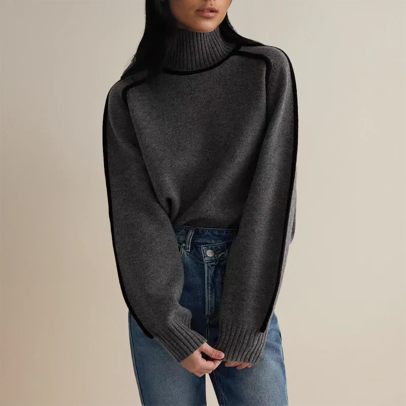 Amanda™ | Stylowy sweter z golfem