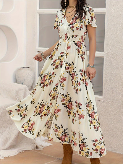 Clara™ | Boho Maxi Dress
