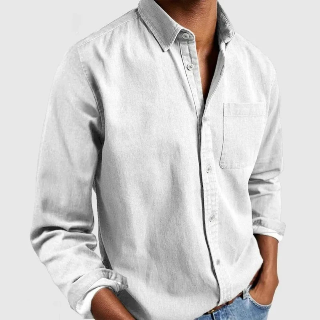 Dawid™ | Elegancka Casualowa Koszula Z Bawełny