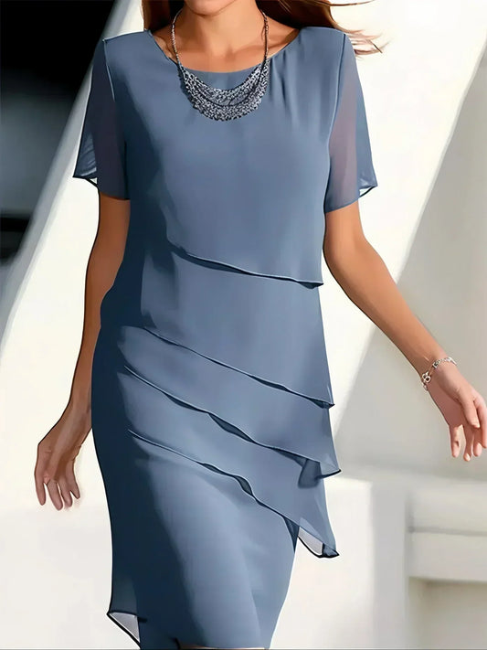 Isabella | Elegancka Sukienka z Kontrolą Brzucha