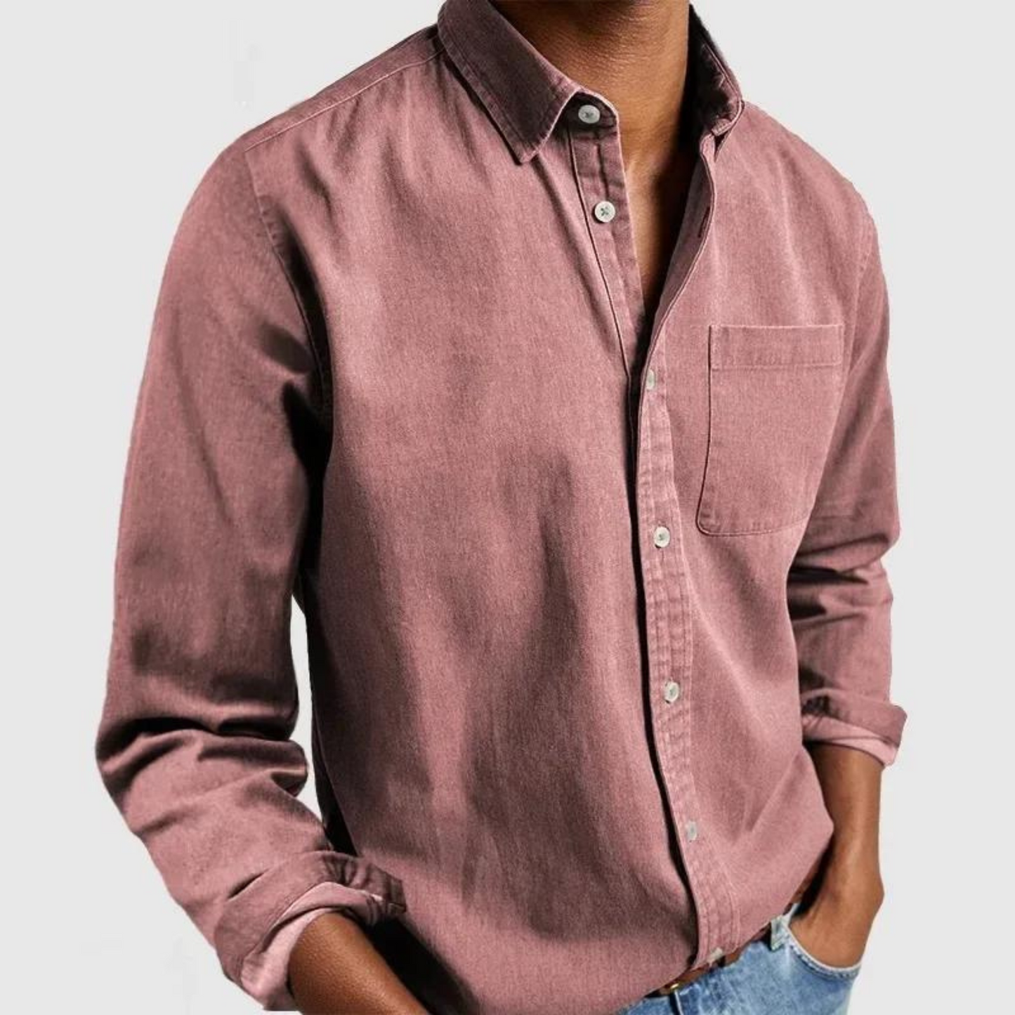 Dawid™ | Elegancka Casualowa Koszula Z Bawełny