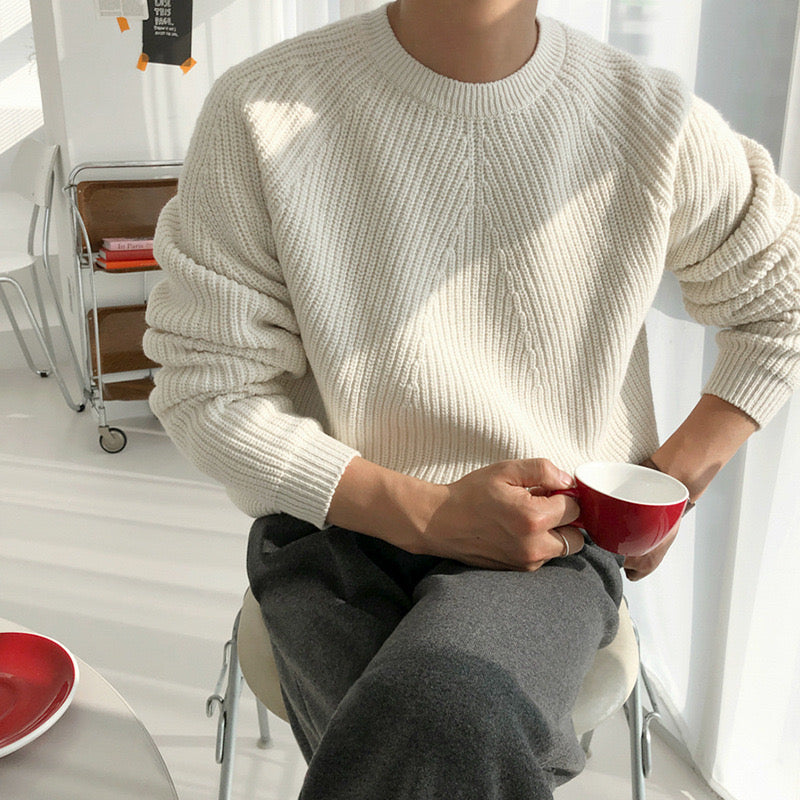 Mieszko™ | Sweter z dzianiny