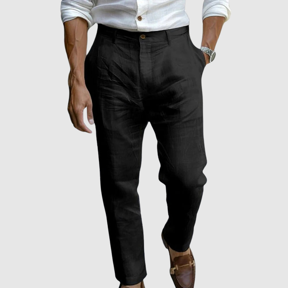 Gniewomir™ |  Eleganckie Linen Spodnie