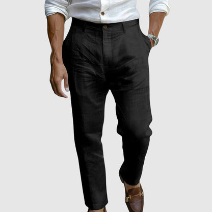 Gniewomir™ |  Eleganckie Linen Spodnie