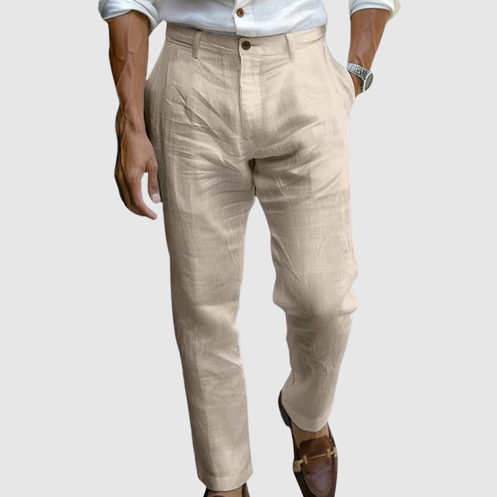 Gniewomir™ |  Eleganckie Linen Spodnie