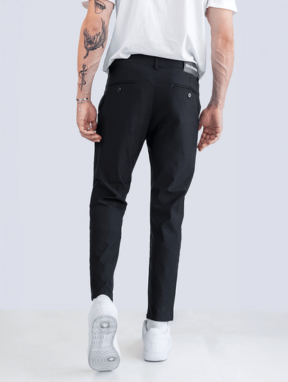Noa | Spodnie Stretch Czarny
