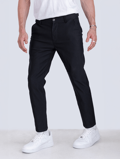 Noa | Spodnie Stretch Czarny
