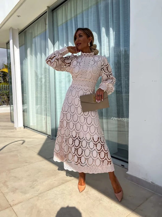 Olivia™ - Stylowa koronkowa sukienka