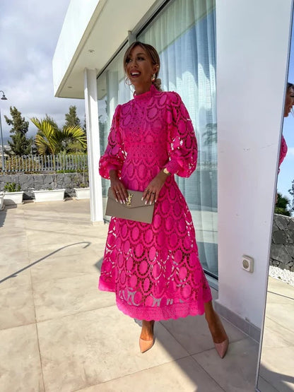 Olivia™ - Stylowa koronkowa sukienka