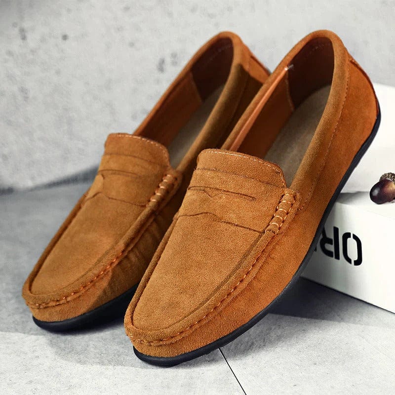 Gustaw™ | Zamszowe Mokasyny