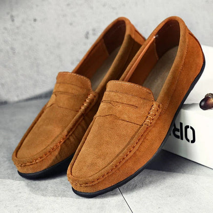 Gustaw™ | Zamszowe Mokasyny