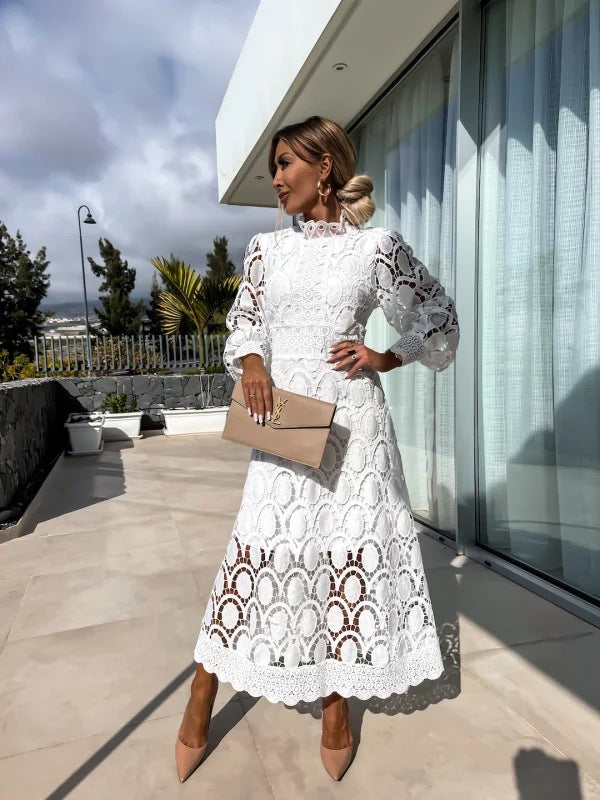 Olivia™ - Stylowa koronkowa sukienka