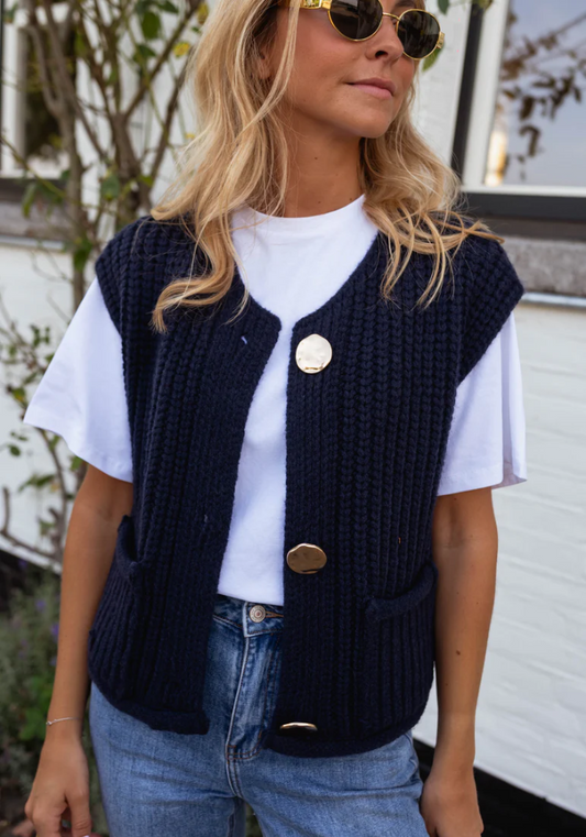 FENJA™ | ELEGANCKA KAMIZELKA DO WARSTWOWANIA