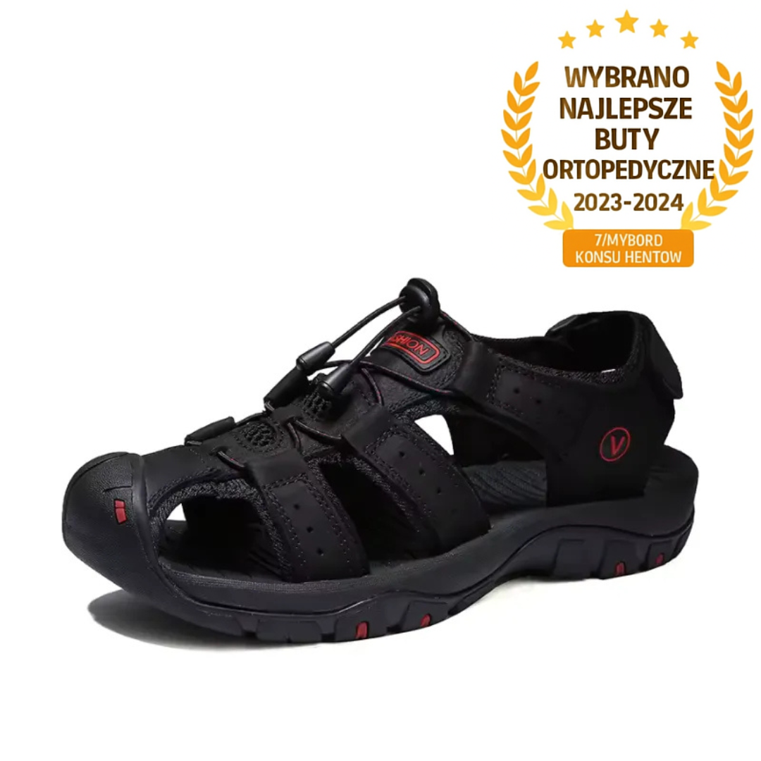OrthoBreeze™ | Letnie sandały z ortopedycznym komfortem dla mężczyzn