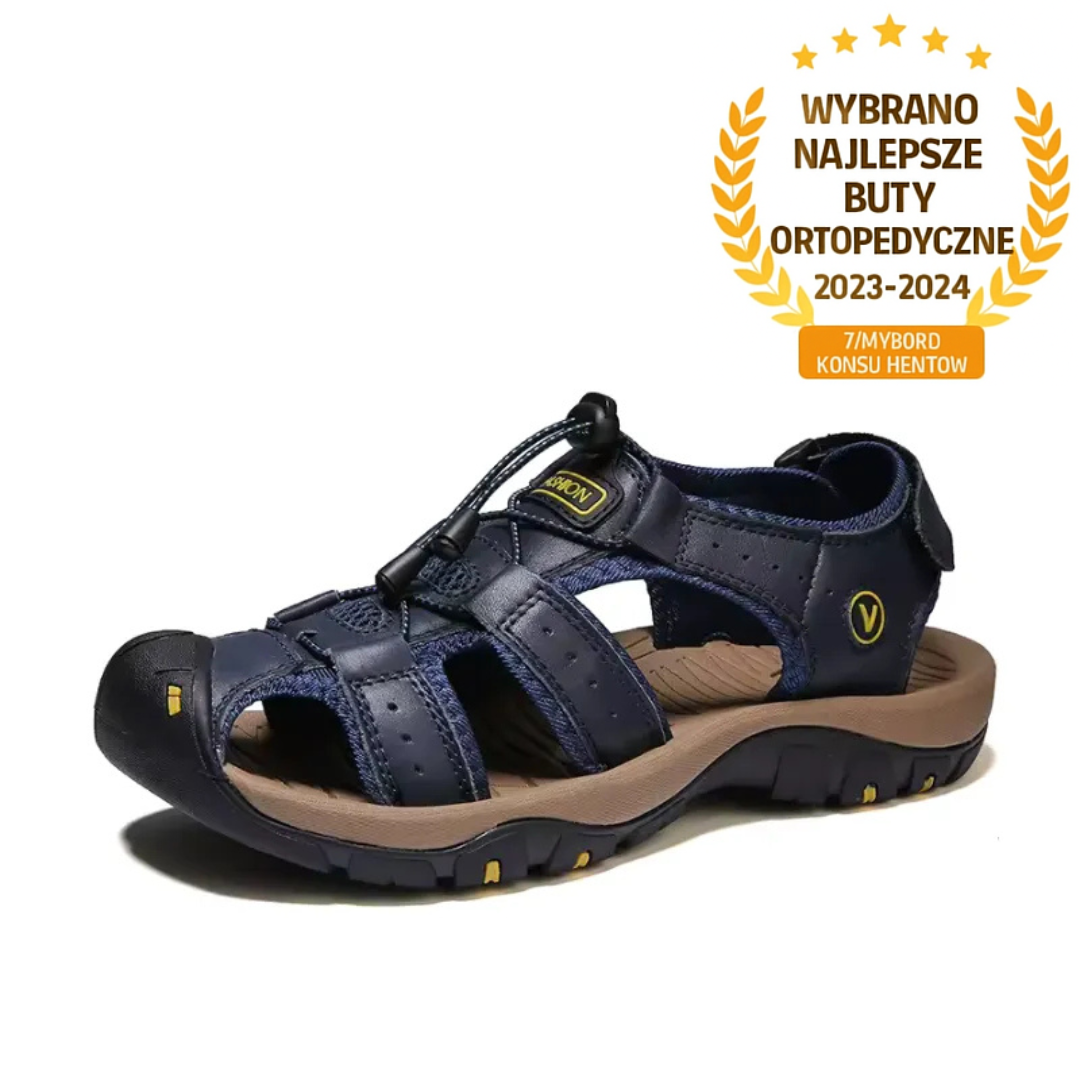 OrthoBreeze™ | Letnie sandały z ortopedycznym komfortem dla mężczyzn