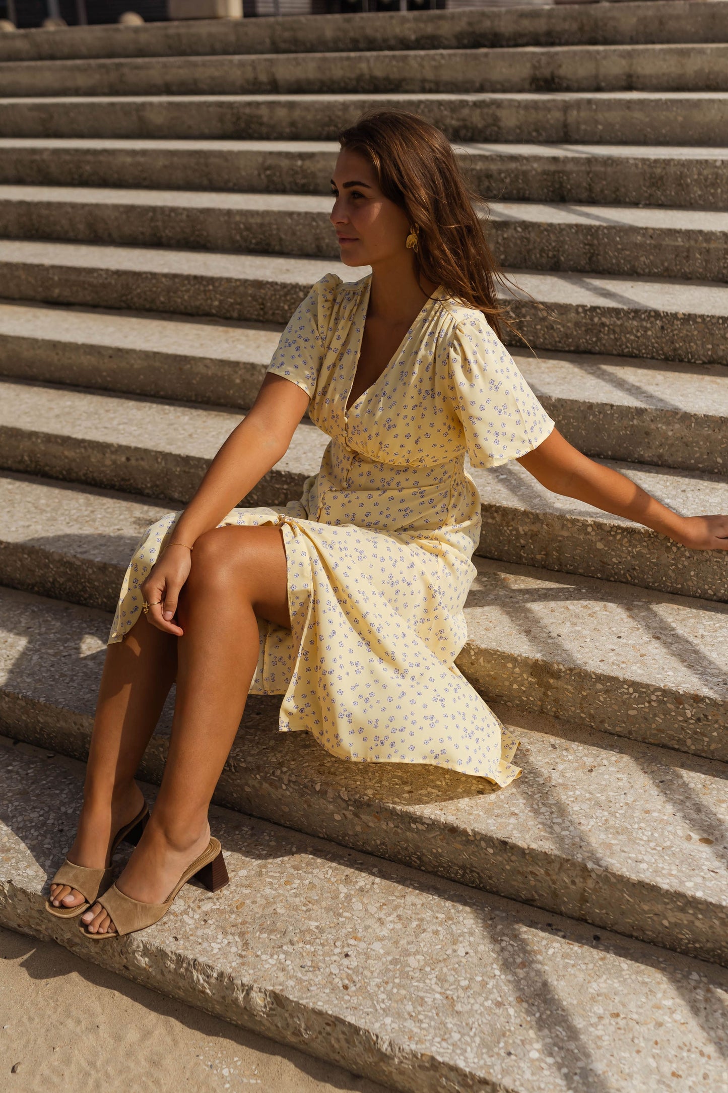 Diana™ | Kwiatowa Sukienka Letnia Midi
