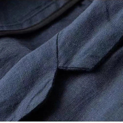 Patryk™ | Elegancki lniany garnitur