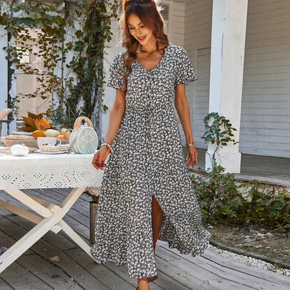 SADIE | Maxi Chic Sukienka Zakrywająca Brzuch
