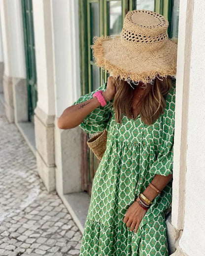 Fleur | Maxi Sukienka Boho